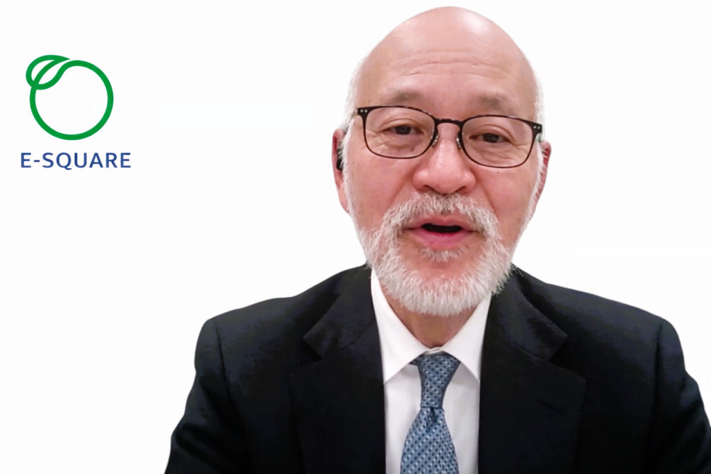 イースクエア 代表取締役CEO 及川謙氏のQ&Aモデレーターの写真